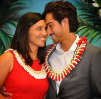 Tulsi Gabbard with husband Abraham Williams