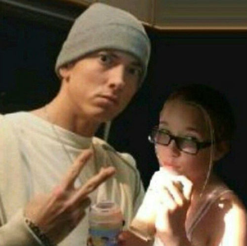 Whitney Scott Mathers with Eminem