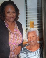 Xosha Roquemore's mother and grandmother
